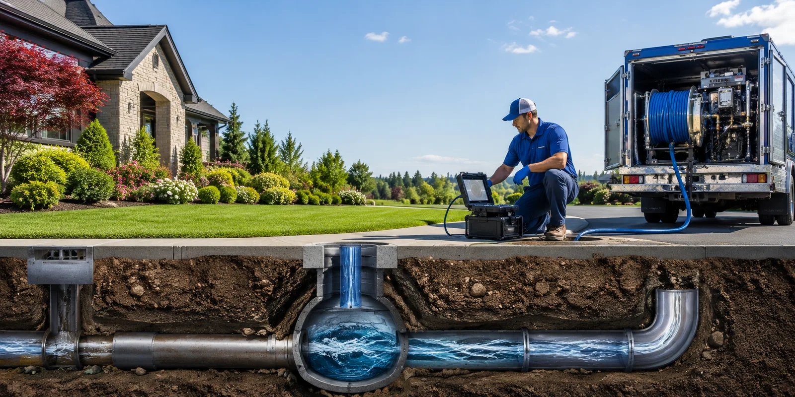 Drainage restoration information for Seville, OH